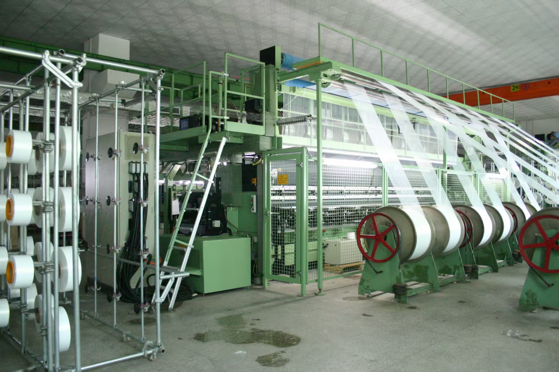 Warping creel and beams